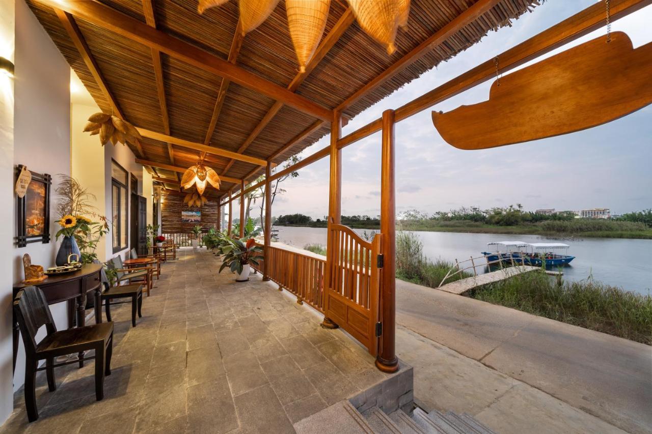 The Boathouse Riverside Homestay Hoi An Exterior photo